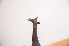 Vintage African Giraffe with Dark Patina // ONH Item ab01527 Image 3