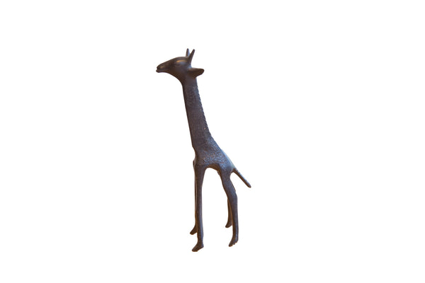 Vintage African Giraffe with Dark Patina // ONH Item ab01529 Image 1