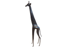 Vintage African Giraffe with Dark Patina // ONH Item ab01537 Image 1