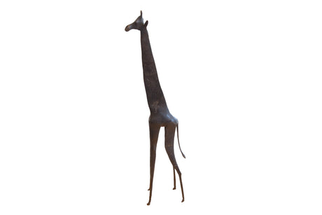 Vintage African Giraffe with Dark Patina // ONH Item ab01540 Image 1