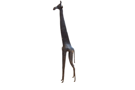 Vintage African Giraffe with Dark Patina // ONH Item ab01541 Image 1