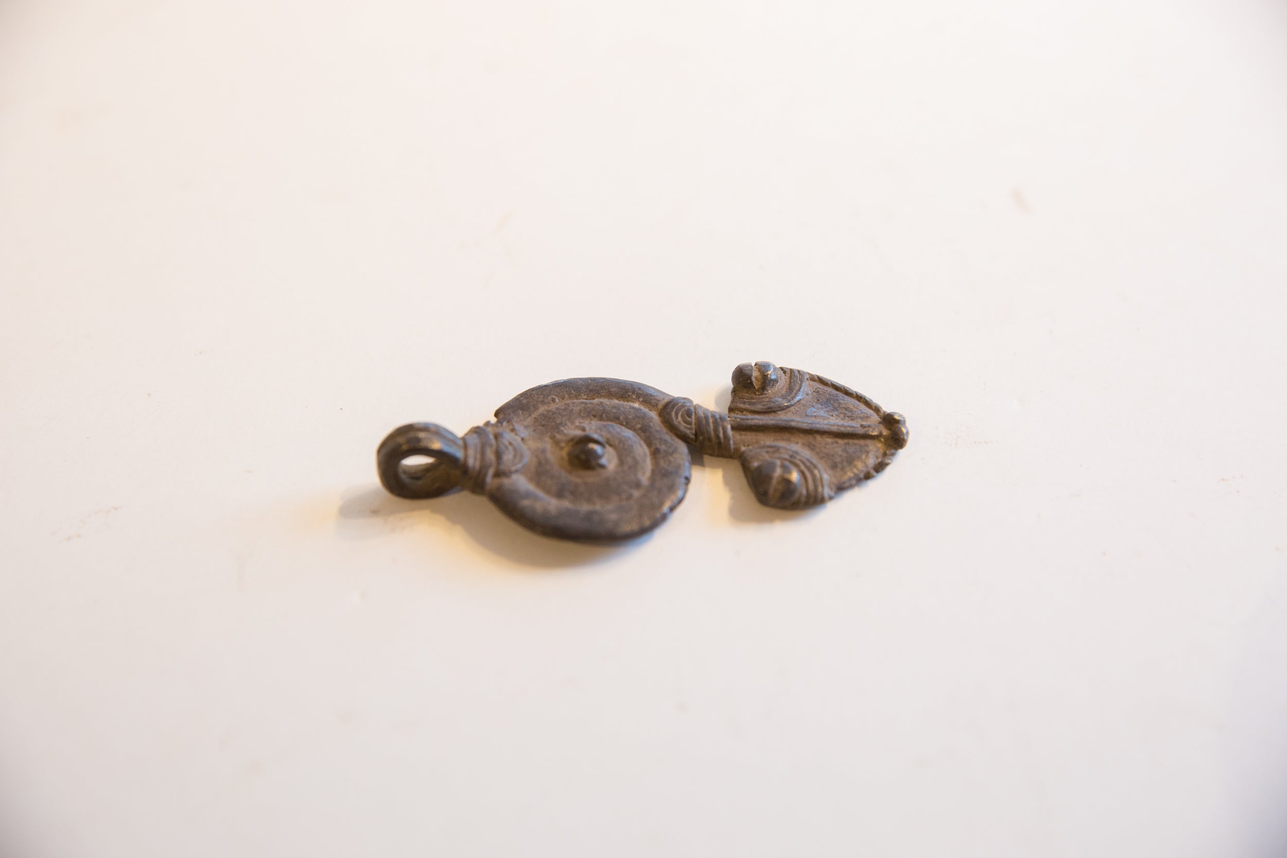 Vintage African Snake Pendant // ONH Item ab01580 Image 1