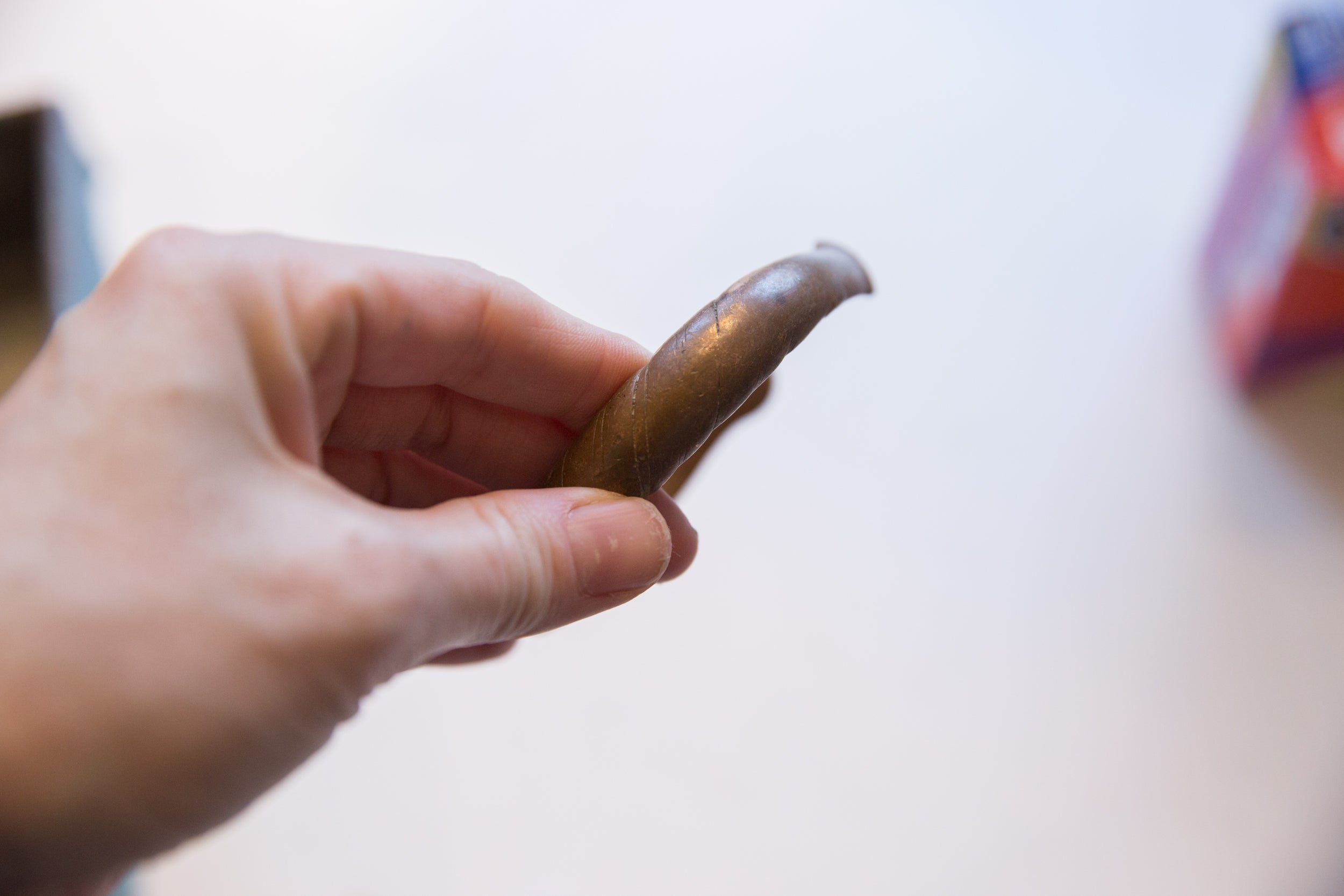 Antique African Bronze Snake Cuff Bracelet // ONH Item ab01627 Image 1