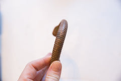 Antique African Bronze Snake Cuff Bracelet // ONH Item ab01628 Image 1