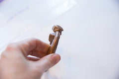 Antique African Bronze Snake Cuff Bracelet // ONH Item ab01635 Image 5