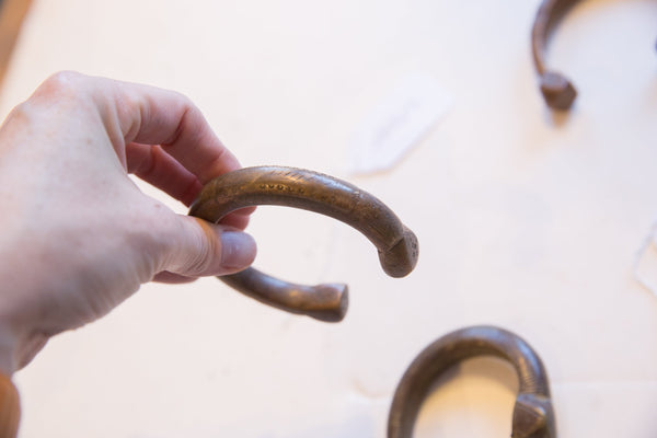 Antique African Copper Alloy Snake Cuff Bracelet // ONH Item ab01642 Image 1