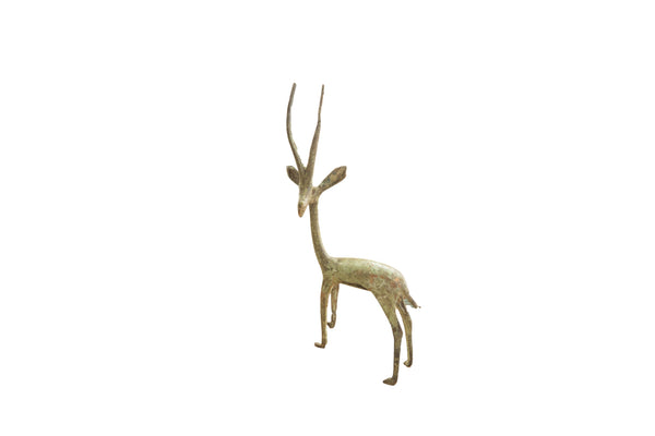 Brightly Oxidized Vintage African Gazelle // ONH Item ab01663