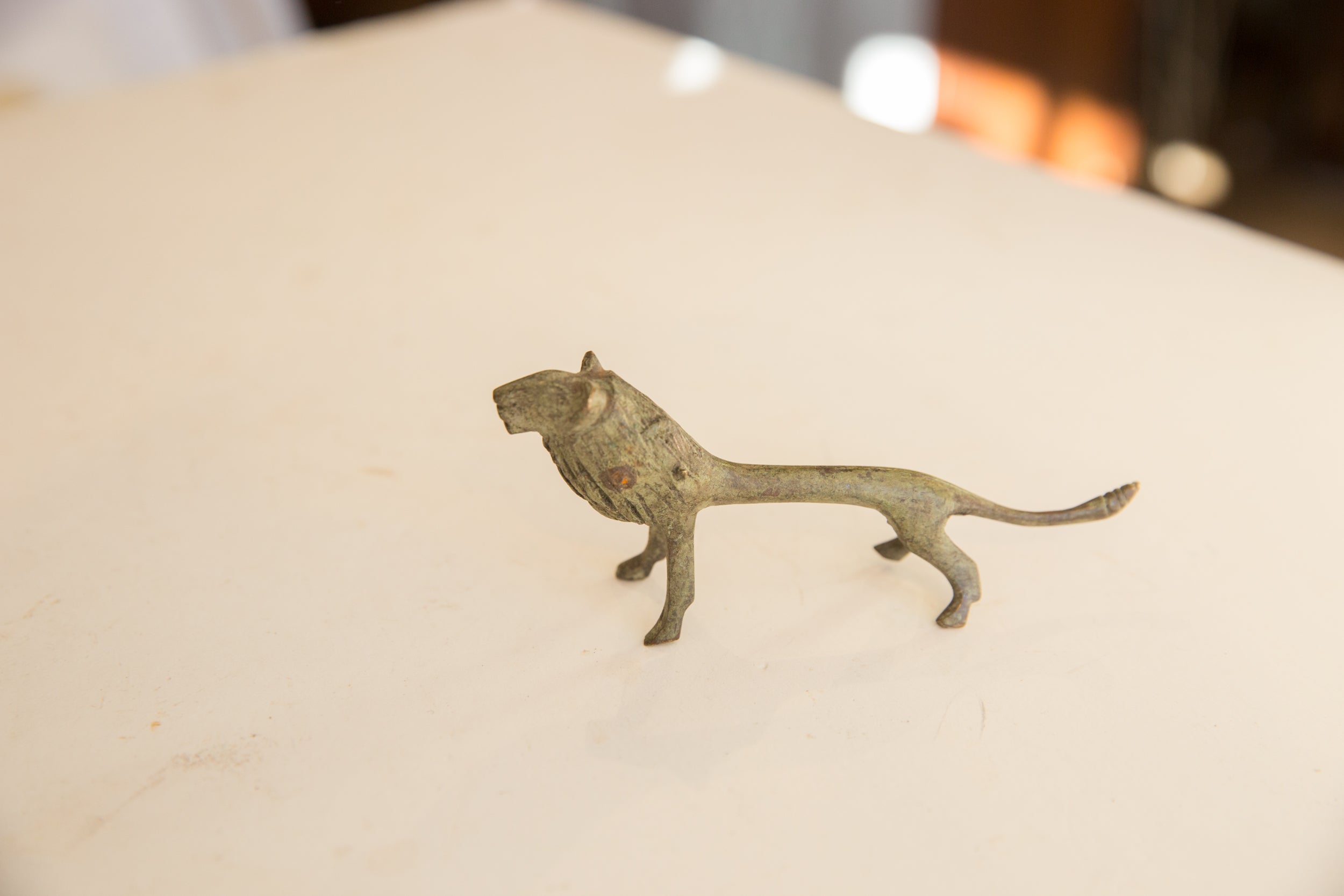 Oxidized Vintage African Lion // ONH Item ab01667 Image 1