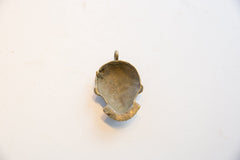 Vintage African Bronze Face Pendant // ONH Item ab01778 Image 1