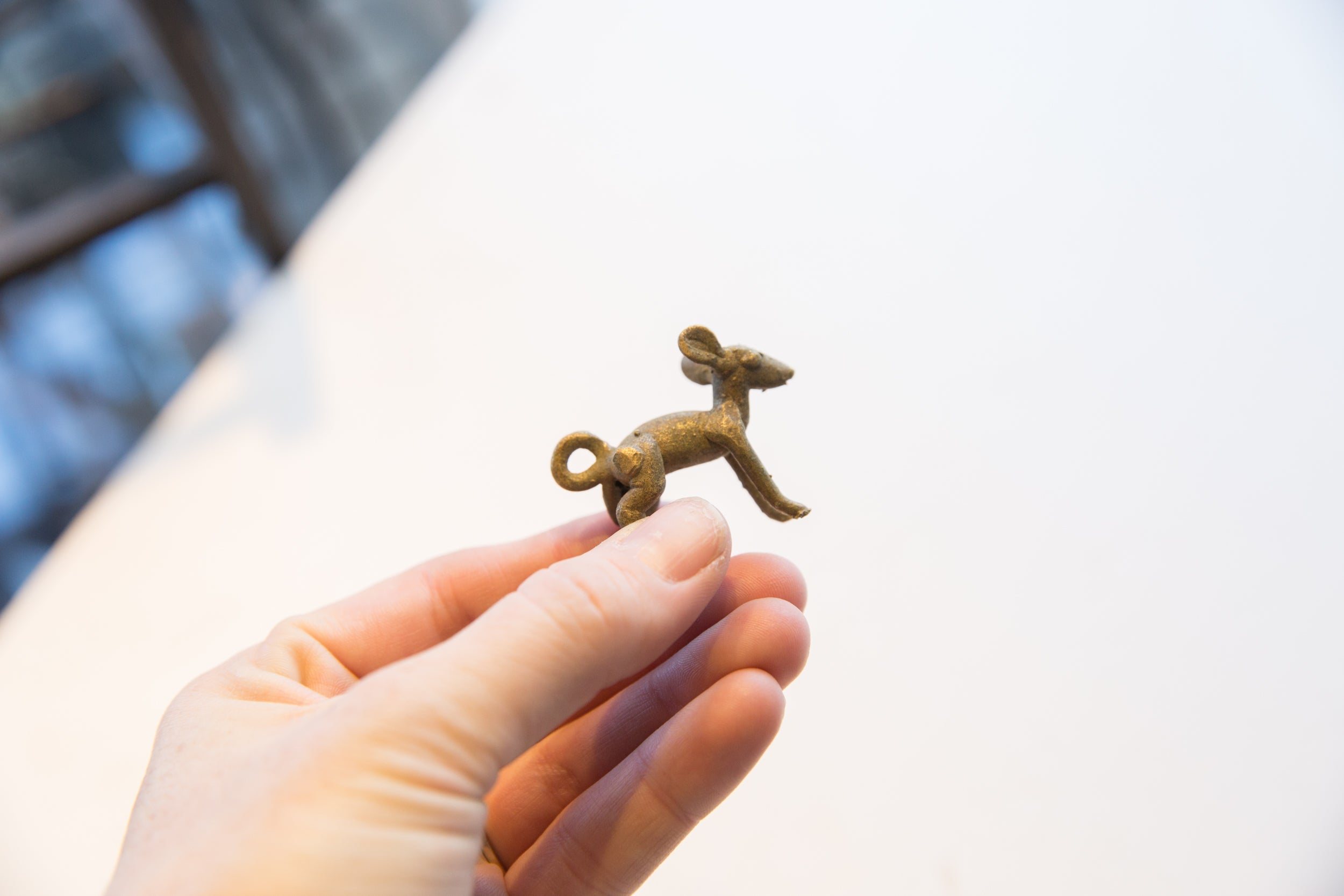 Vintage African Ewe Impala Pendant // ONH Item ab01799 Image 1