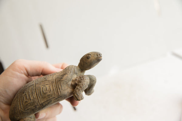 Vintage African Tortoise Sculpture // ONH Item ab01841 Image 5