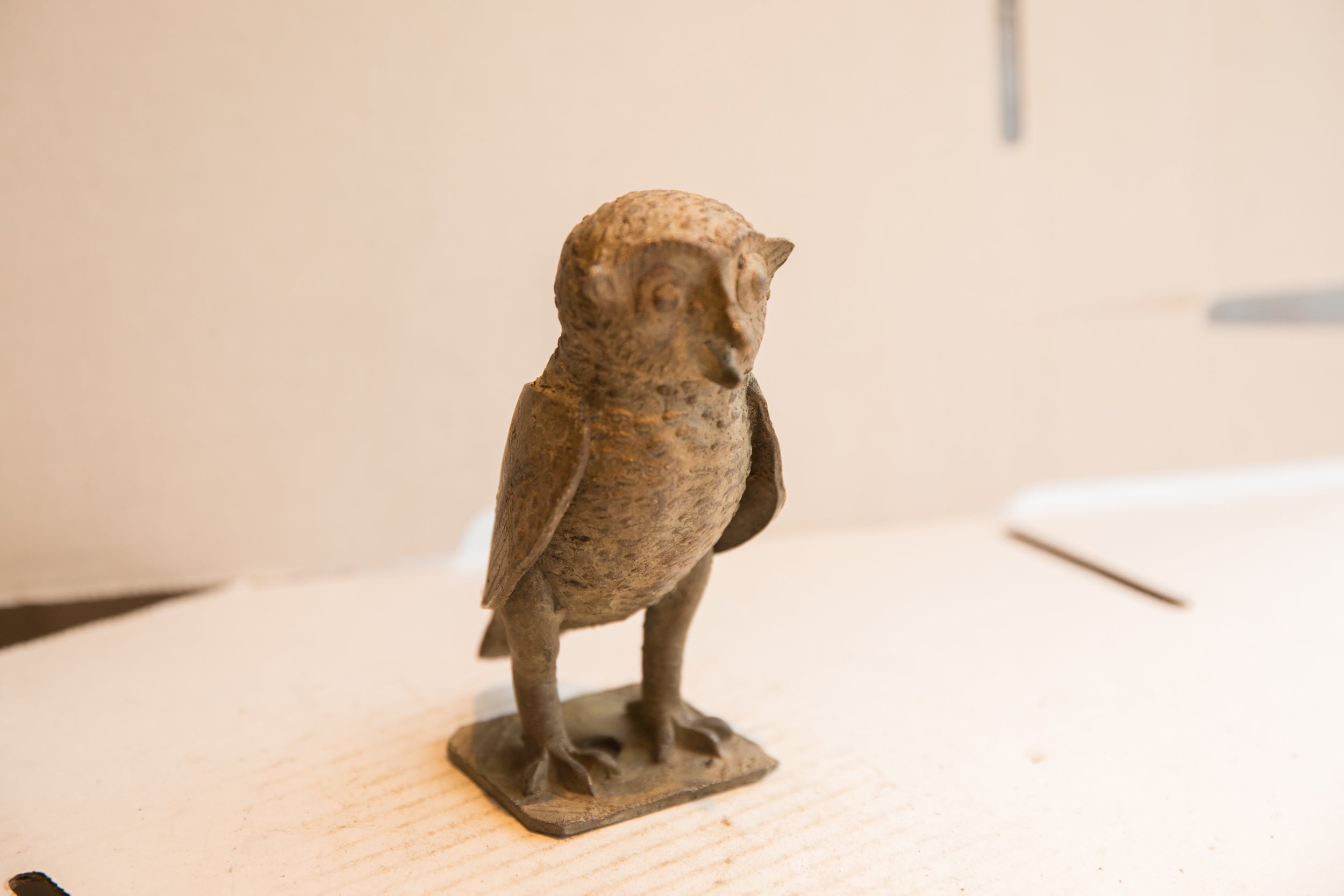 Vintage African Owl Sculpture // ONH Item ab01869