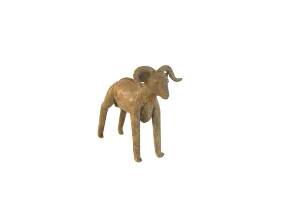 Vintage African Ram Sculpture // ONH Item ab01927