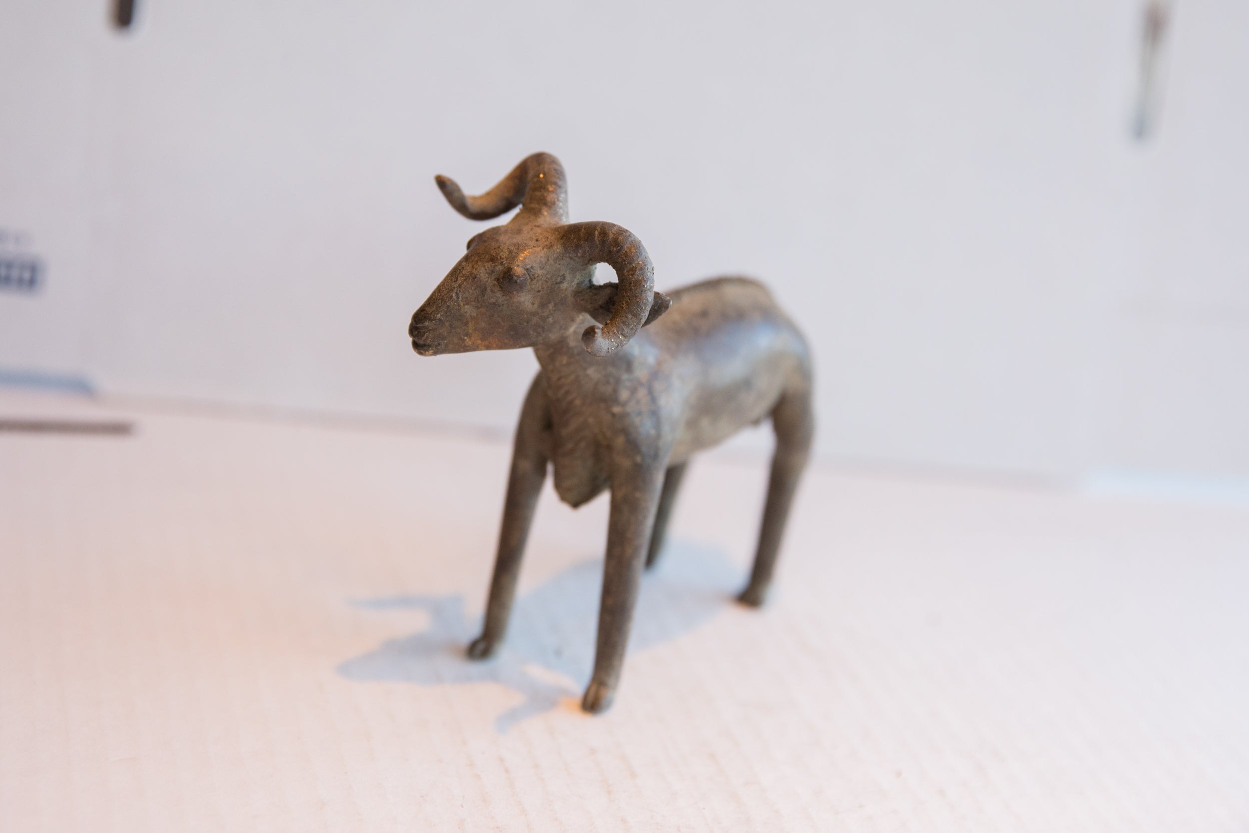 Vintage African Ram Sculpture // ONH Item ab01931 Image 1
