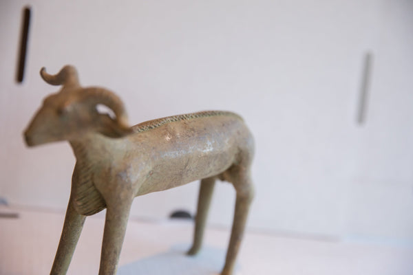 Vintage African Ram Sculpture // ONH Item ab01966 Image 3