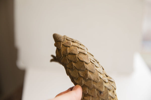Vintage African Pangolin Sculpture // ONH Item ab02001 Image 3