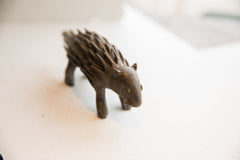 Vintage African Porcupine Sculpture // ONH Item ab02020 Image 3