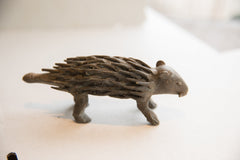 Vintage African Porcupine Sculpture // ONH Item ab02020 Image 4