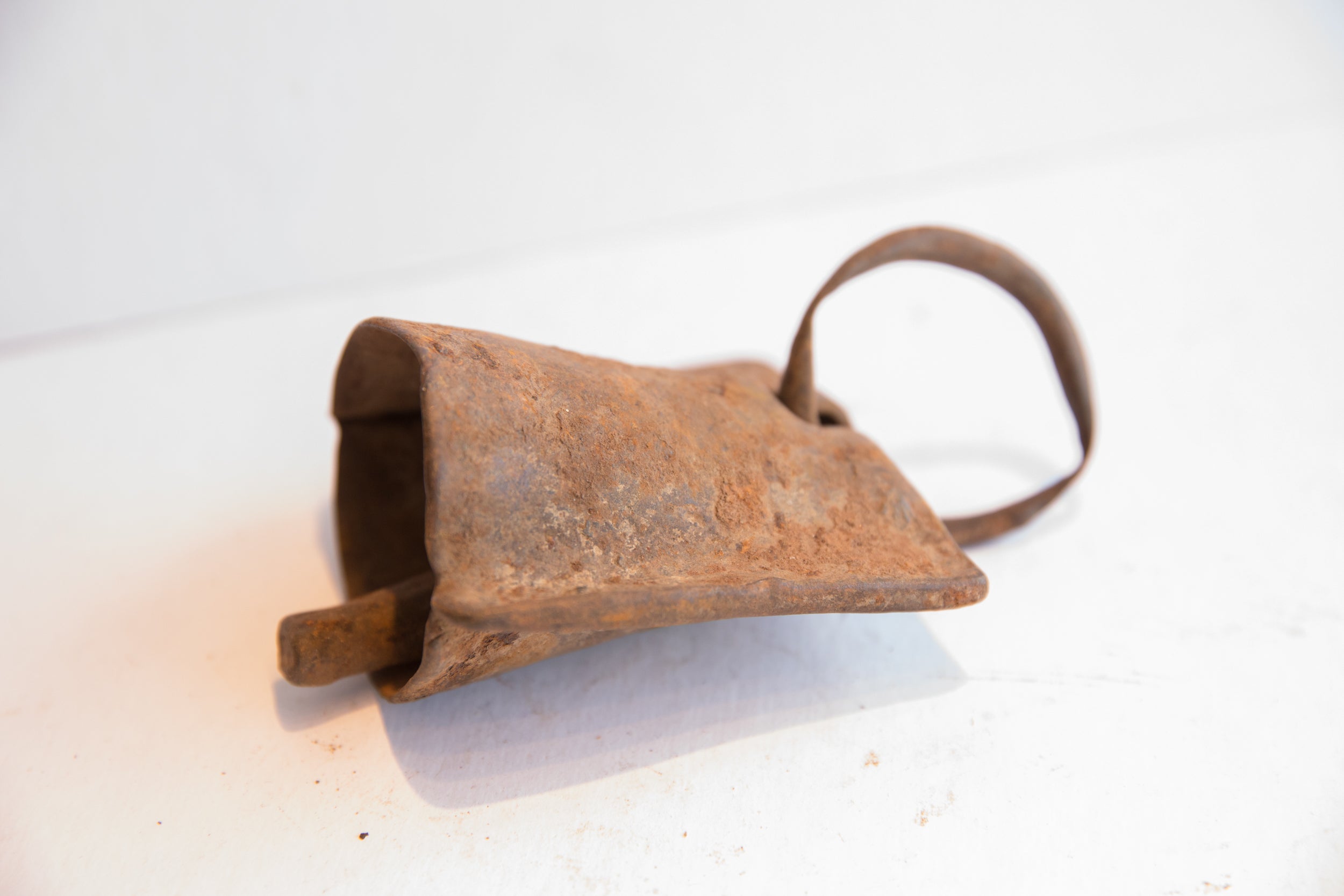 Vintage African Yoruba Iron Bell // ONH Item: ab02079, Image 1