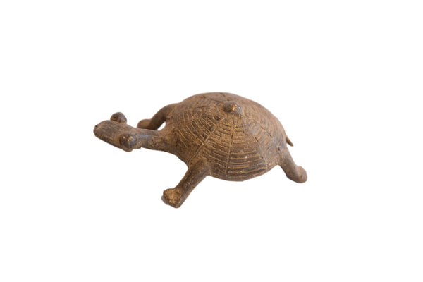 Vintage African Tortoise Sculpture // ONH Item: ab02110