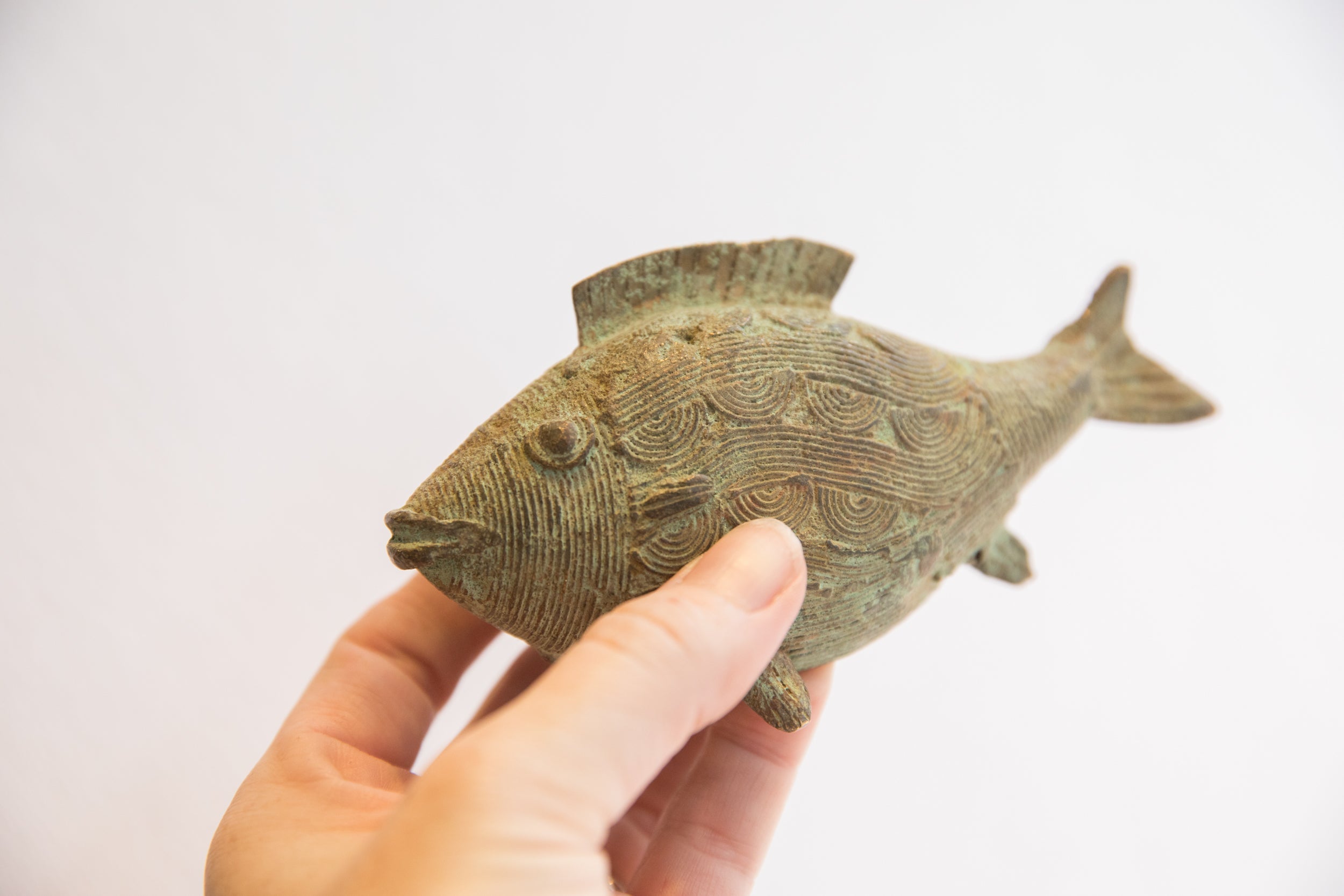 Vintage African Fish Casting // ONH Item: ab02118, Image 1