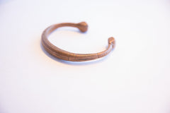 Antique African Copper Snake Cuff Bracelet // ONH Item: ab02152, Image 2