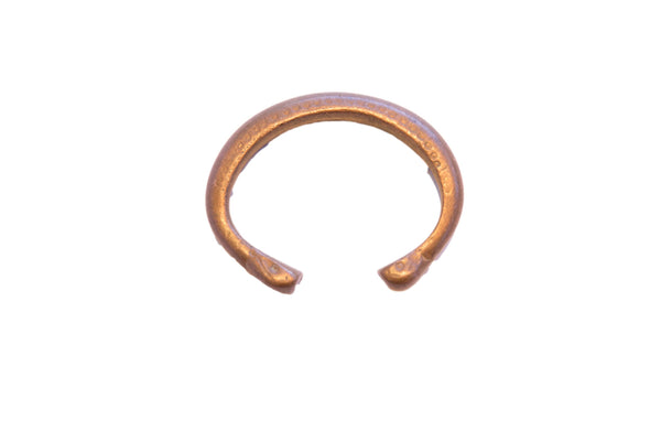 Antique African Copper Snake Cuff Bracelet // ONH Item: ab02159
