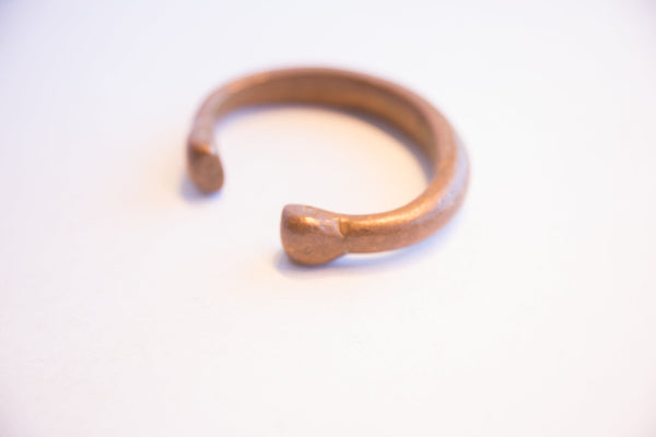 Antique African Copper Snake Cuff Bracelet // ONH Item: ab02159, Image 1