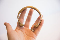 Antique African Snake Cuff Bracelet // ONH Item: ab02175, Image 7