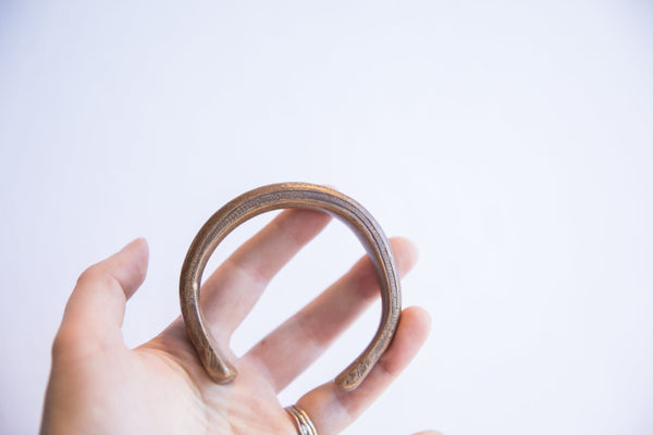 Antique African Snake Cuff Bracelet // ONH Item: ab02176, Image 6