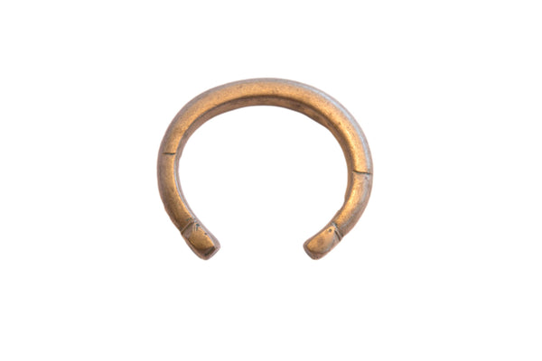 Antique African Bronze Snake Cuff Bracelet // ONH Item: ab02183
