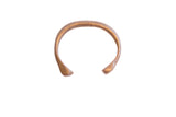 Antique African snake cuff bracelet with etched details and a warm, age-softened metal patina.