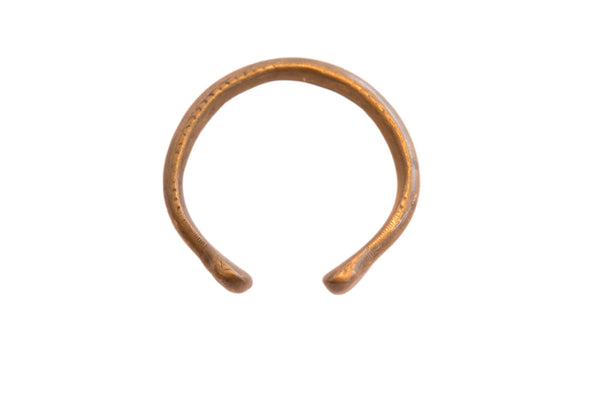 Antique African Snake Cuff Bracelet // ONH Item: ab02189