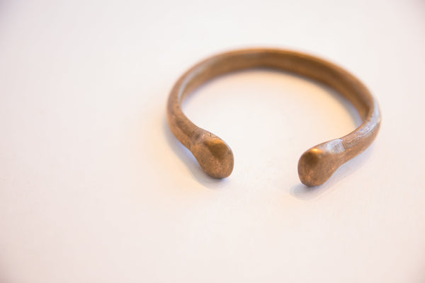 Antique African Snake Cuff Bracelet // ONH Item: ab02189, Image 1
