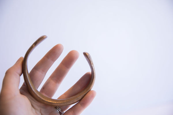 Antique African Snake Cuff Bracelet // ONH Item: ab02195, Image 5