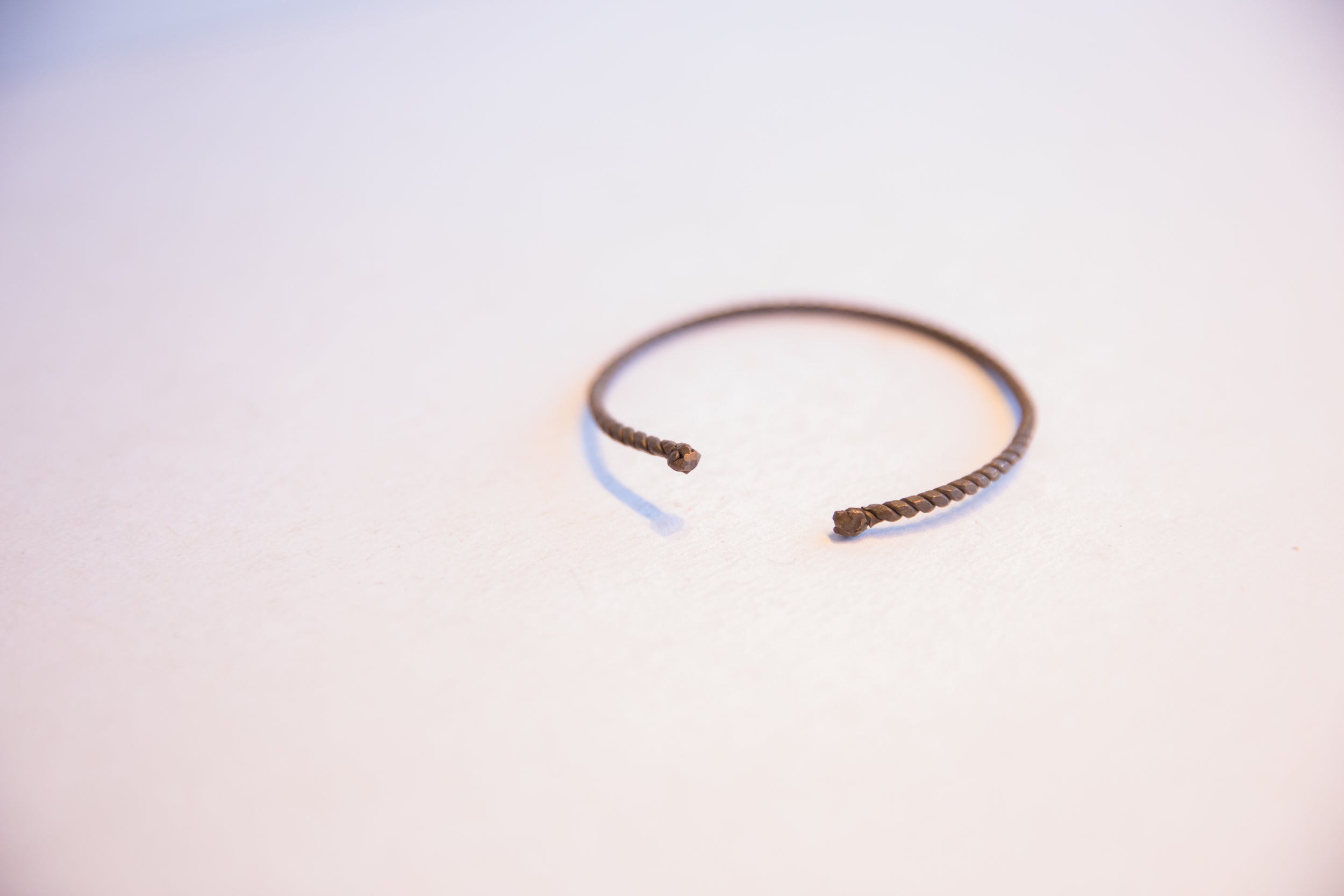 Vintage African Thin Cuff Bracelet // ONH Item: ab02206, Image 1