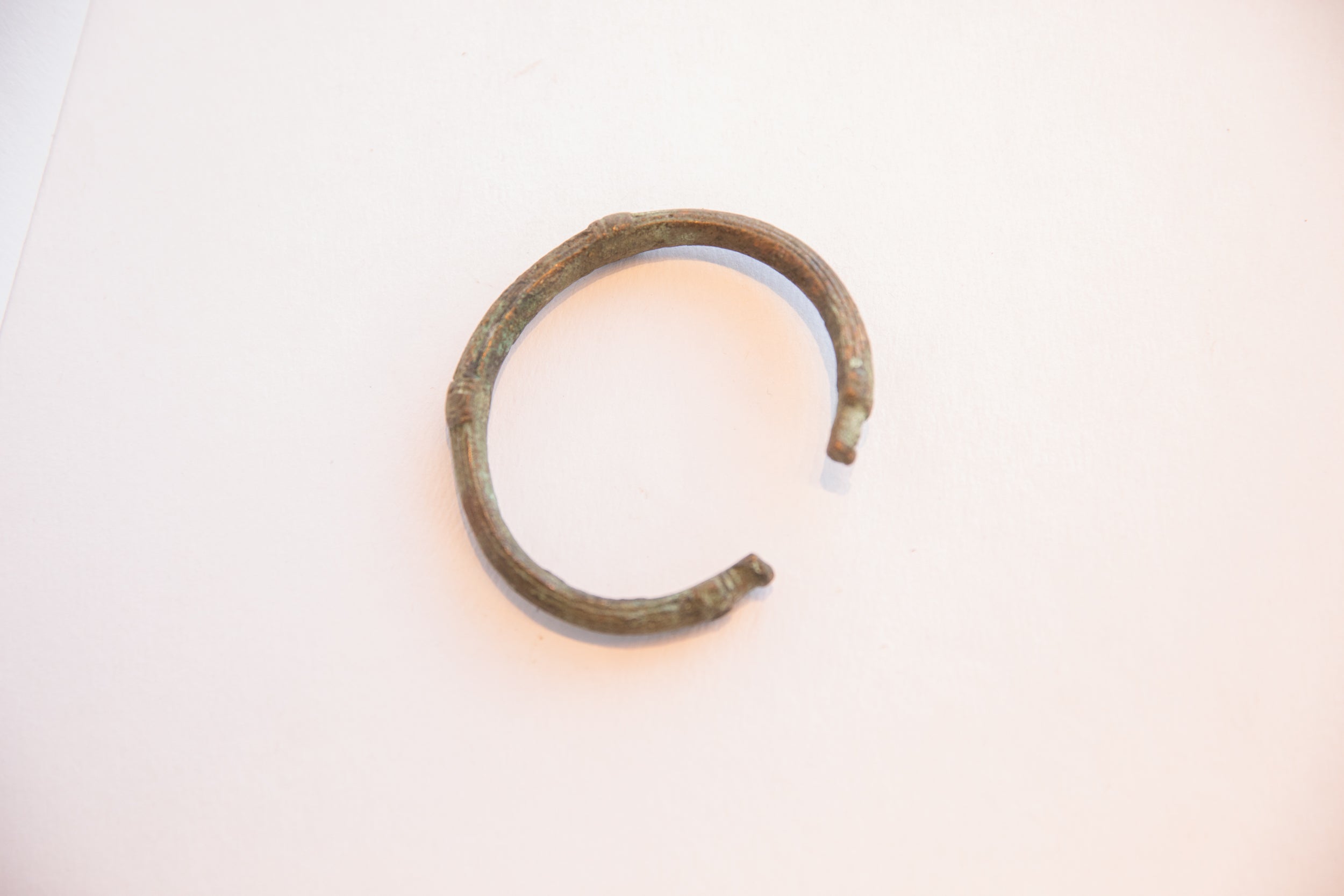 Vintage African Oxidized Cuff Bracelet // ONH Item: ab02250, Image 1