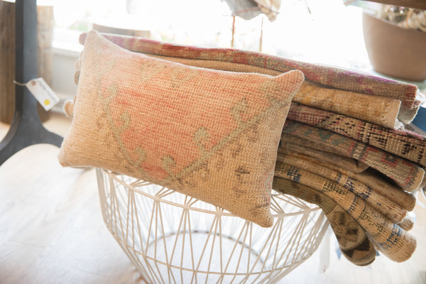 Vintage Rug Fragment Pillow // ONH Item AS11943A11953A Image 3