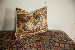 Antique Ziegler Mahal Rug Fragment Pillow // ONH Item AS13043A13019A, Image 4