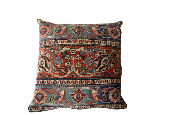 Vintage Meshed Rug Fragment Pillow // ONH Item AS13045A13021A