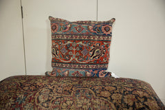 Vintage Meshed Rug Fragment Pillow // ONH Item AS13045A13021A, Image 2