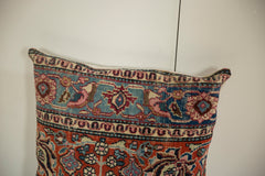 Vintage Meshed Rug Fragment Pillow // ONH Item AS13045A13021A, Image 3