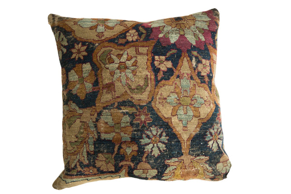 Antique Kerman Rug Fragment Pillow // ONH Item AS13045A13022A