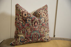 Vintage Meshed Rug Fragment Pillow // ONH Item AS13045A13026A, Image 4