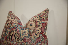 Vintage Meshed Rug Fragment Pillow // ONH Item AS13045A13026A, Image 5