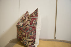 Vintage Meshed Rug Fragment Pillow // ONH Item AS13045A13026A, Image 6