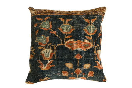 Antique Ziegler Mahal Rug Fragment Pillow // ONH Item AS13045A13028A