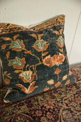Antique Ziegler Mahal Rug Fragment Pillow // ONH Item AS13045A13028A, Image 5
