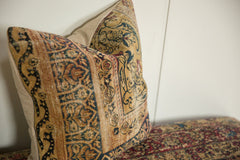 Antique Kerman Rug Fragment Pillow // ONH Item AS13045A13029A, Image 2