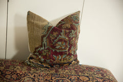 Antique Kerman Rug Fragment Pillow // ONH Item AS13045A13031A, Image 1